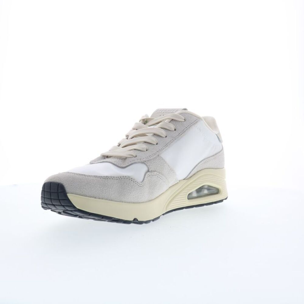 Skechers Mens UNO - Vintage Dayz White Shoes (NWT) - Picture 4 of 7